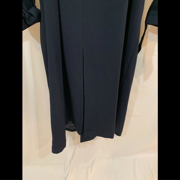 NEW Rachel Rachel Roy Luxe Crepe Trench Coat in Navy [PLUS SZ 2X‎ ] - Picture 8 of 8